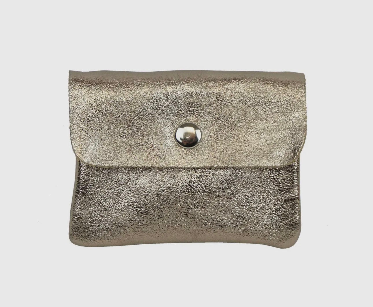 Kleine portomonnee goud